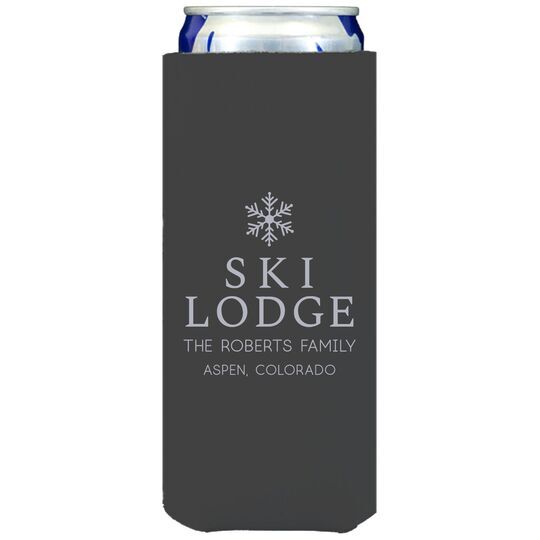 Snowflake Ski Lodge Collapsible Slim Huggers